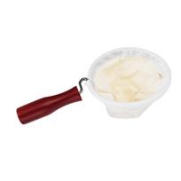 Flannel Cloth Coffee Filter Cold Brew Coffee Strainer Bags Reusable with Handle for Hand Drip100mm L(for 6.5-9kg) white