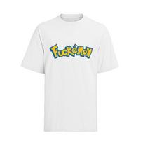 Lustige Pokemon Parodie Fuckemon Karneval Kostüm Pikachu Damen tshirt Oversize XL