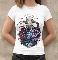 Solo Leveling Sung Jin Woo Anime Kajiu Monarch Damen Tailliert S-XXL Baumwolle L