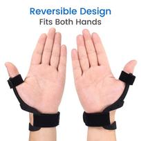 Velpeau Waterproof Thumb Brace Semi Rigid Silicone Splint For De Quervains Tenosynovitis Arthritis Pain Relief