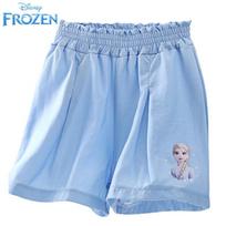 Disney Frozen Girls' Summer Denim Shorts 120