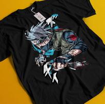 Gaara Shirt Naruto Tshirt Rock Lee T-Shirt Madara Kakashi Itachi Timari Sasuke M