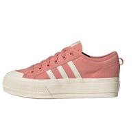 Adidas Originals Nizza Platform Dėvėjimui atsparūs, Aukštį didinantys, Žemi, Drobės Batai Moteriški, Rožiniai JQ9149 36
