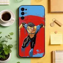 I-Invincible  Phone Case For Samsung S25,S24,S21,S22,S23,S30,Ultra,S20,Plus,Fe,Lite,Note,10,Black Cover Samsung S25Plus