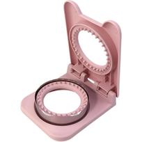 1pc Sandwich Cutter and Sealer Decruster Sandwich Maker Peanut Butter and Sandwich Bread Pancake Maker DIY Cookie Cutter rožinė