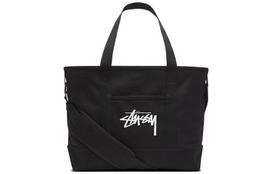 Nike Stussy Collaboration Cotton Tote Bag, Shopping Bag, Luggage Bag, Handbag Unisex Black CZ1521-010 OS