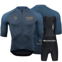 Men's and women's bib shorts cycling short sleeve suits bicycle cycling suits XXS