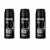 Zestaw Axe Dezodorant Dla Mężczyzn Black Spray 150Ml X3