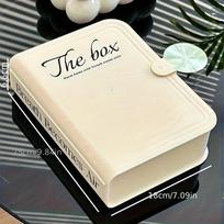 Power Cord Organizer Desktop Cable Management Storage Box for Phone Case Charger Plugs and Data Cables Headphone Storage Box abrikosas