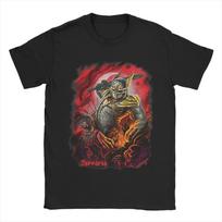 Terraria T-Shirt- Blood Moon T-Shirt Men  Fashion Pure Cotton Tees Crewneck Short Sleeve T Shirt Plus Size Clothing S įvairiaspalvis