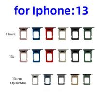 SIM Card tray For Iphone 13/13Pro/13ProMax Card slot drawer Holder drawer chip card tray Sim Card Reader Socket For Iphone13mini Pink for Iphone13