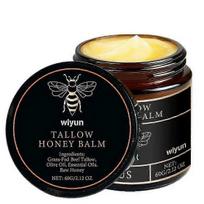 Organic Grass-fed Beef Tallow Balm With Raw Honey 2pcs
