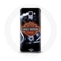 Coque pour Samsung Galaxy A6 2018 Harley Davidson Compagnie automobile logo