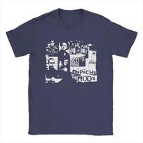 Fun Depeches Cool Modes Women T-Shirts for Men Round Neck Pure Cotton T Shirts Short Sleeve Tee Shirt Printed Unisex Clothing S