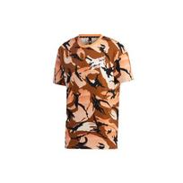 Adidas Ultraboost GFX T AOP Camouflage Print Short Sleeve T-Shirt Men Tops Orange GP0884 M