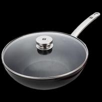 ZWILLING 30cm Black Aluminum Alloy Non-Stick Wok