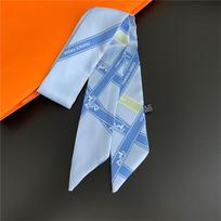 Rankinė Šalikas Moteriškas Dvigubo Pynimo Šilkinis Šalikas Plonas Šalikas Ponios Kryželiu raidės Juostelės Dizainas Riešo Rankšluostis Foulard Kaklaskarė Galvos Juosta 90CM x 5CM pink