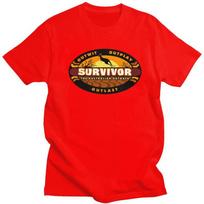 Individualus Šaunus Nuotykių Žaidimas TV Laida Survivor Marškinėliai Vyrams 100% Medvilnė T-shirt Laisvalaikio Marškinėliai Streetwear Marškinėliai S