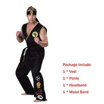 Autentiški Cobra Kai The Karate Kid Saga Helovino Cosplay Kostiumai Taekwondo Šventės Rinkinys S
