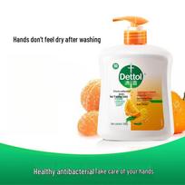 Dettol Antibacterial Hand Wash, Citrus Refreshing, 4 x 500ml Pack