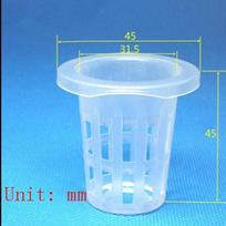 10PCS Black Hydroponic Colonization Mesh Pot Net Cup Basket Hydroponic Planting Grow Clone Nursery Plant Soilless
