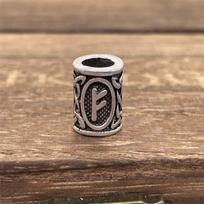 1Pcs Norse Runes Beads For Jewelry Making Diy Metal Crafts Runas Vikingas Jewerly Runic Letter Bead Fit Charm Viking Bracelet