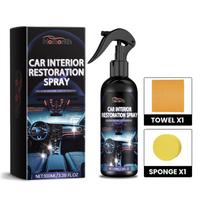 Homonth Car Interior Restoration Cleaner Advanced Foam Formula Deep Cleaning Waterproof And Stain Resistant