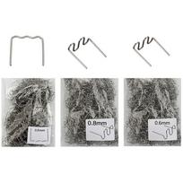1500PCS 0.6/0.8mm Hot Stapler Pre-cut Corrugated Staples Plastic Welder Repair Kit For Car Bumper Welding Tools