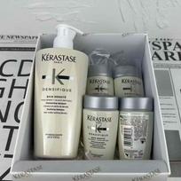Kerastase Glossy Luxury Gift Set 5-Piece 500ml Shampoo Nourishing Repair Smooth Shine Damaged Hair Care Kit