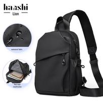 Unisex Fashionable Waterproof Chest Bag - Stylish Crossbody Messenger for Travel