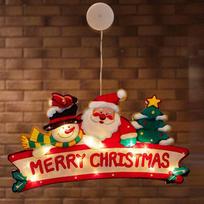 LED Kitchen Window Suction Cup Hanging Lights Christmas Lights Christmas Decoration Holiday Scene Atmosphere Lights D
