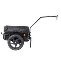 70L Cargo Trailer Bike Bicycle Trolley Cart Handle Carrier with Cover