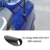 Carbon Fibe Interior Console Full Decor Door Cover Trim For Dodge RAM 1500 10-17 Antenna Base Moulding Dec