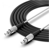 Qishao Telecom-Grade Single-Mode Single-Core Armored FC-FC Fiber Patch Cable
