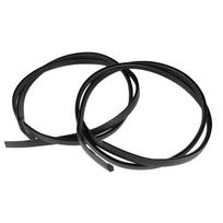 7555252190 75551522 Universalus stogo moldingas, dekoras, universali automobilio stogo apdaila, stogo moldingų juostelės, stogo lašų moldingų dalis 1 black