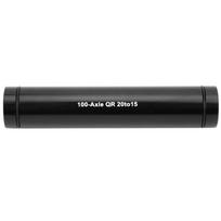 20mm To 15mm Front Fork Barrel Shaft Thru Axle Adapter Replacement Aluminium Alloy Thru Axle Hub Adapter Lightweight