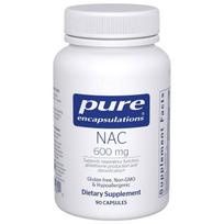 Pure Encapsulations NAC 600 mg – 90 kapsulių
