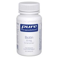Pure Encapsulations Biotinas 8 mg – 60 kapsulių