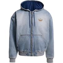 Adidas Originals striukė su gobtuvu ir užtrauktuku KE0131 XL gray