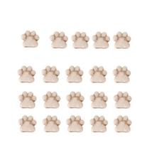 20pcs Resin Cat Paw Stepping Stones DIY Cat Claw Ornaments Cute Flowerpot Decoration  Pathways 20PCS