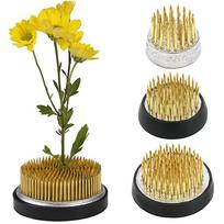 4 dydžiai apvalus gėlių laikiklis Ikebana Kenzan gėlių meno fiksavimo įrankis namų dekoras svetainės gėlių įdėklas išdėstymas 34mm