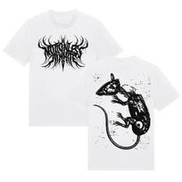 Cyber Rat marškinėliai Motionless in White Thrash Metal grupės marškinėliai Aukštos kokybės medvilnė apvalia kaklo iškirpte trumpomis rankovėmis Unisex Vintažiniai marškinėliai 4XL