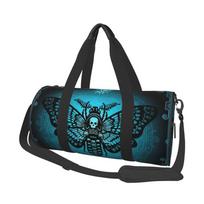 Duffel Bags Butterfly Skull Mysticism Sports Gym Bag Travel Luggage Overnight Bags for Men Women Duffel Bags for Traveling