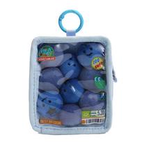 New Model Plush Vegetable Fruit Keychains Cute Cartoon Mini Stuffed Dolls Carrot Corn Sweet Potato Pepper Pendant For Girls Gift mėlynė