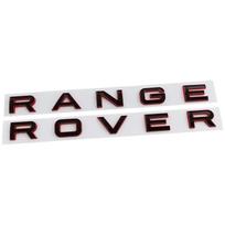 Naujas 3D ABS Logotipas Range Rover Raidės Automobilio Priekinio Gaubto Ženklelis Bagažinės Lipdukas Range Rover L322 L320 Dicsovery Sport Velar Evoque