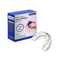 New Anti-Snoring Mouth Guard - Adjustable Sleep Aid Device for Quiet Nights