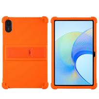 Case For HONOR Pad X9 Tablet Safe Shockproof Silicone Stand Cover oranžinė