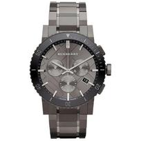Burberry BU9381 Gunmetal Dial Grey Ion-Plated Stainless Steel Men's Watch juoda