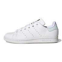 Adidas Stan Smith Dideliems Vaikams Balti Su Beveik Mėlyna Vaikų Sportbačiai Debesų Baltumo Pagrindinės Juodos Spalvos GY4247 35½