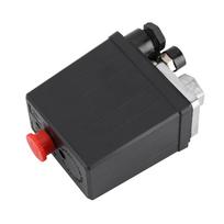 Air Compressor Pressure Control Switch Valve Regulator 90 120 PSI with Double Gauges